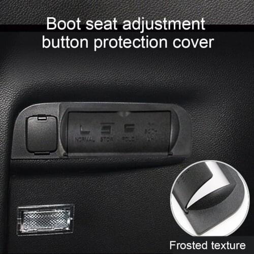 Plastic Car Seat Adjustment Button Protective Cover Fit for Ford Explorer 13-17