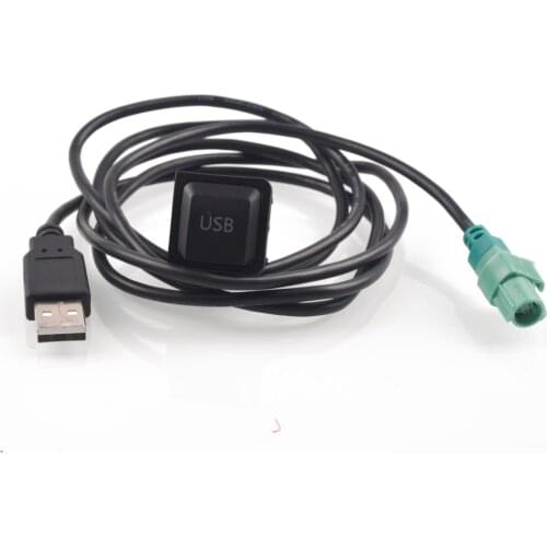 USB Audio Cable Adapter CD Player Radio Wire Cable for VW Golf Passat POLO GTI Tiguan for Audi for Skoda