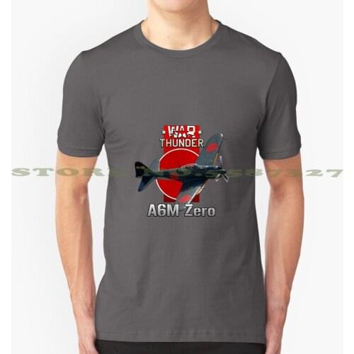 War Thunder A6M Zero Cool Design Trendy T-Shirt Tee A6M Zero Mitsubishi Carrier Fighter World War 2 Pacific War Japan Ww2