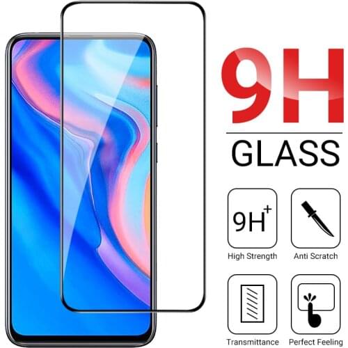 Protective Screen Protector For Huawei Y9A Tempered Glass on Huawei Y7A Y8p Y9S Y8S Y7p Y5S Y6S Y6p Y5p A5S 9D Full Cover Glass