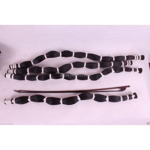 1kg 80-85cm black bow horse hair Bow Hair Horse Tail natural mongol