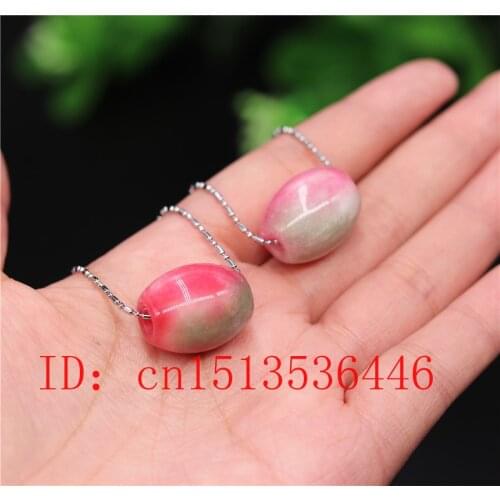 1pc Natural Coloured Jade Carved Lucky Beads Pendant Chinese Necklace Jewellery Fashion Amulet Gifts Man Women Free Rope New