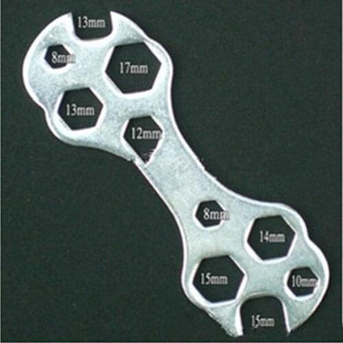 10 Holes Multifunction Small Portable Wrench Bicycle Hexagon Wrench Bike Repair Tools