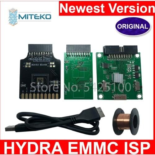 2020 NEW ORIGINAL HYDRA eMMC ISP Adapters Tool BGA153,BGA169,BGA221,BGA162 eMMC Break Out Board