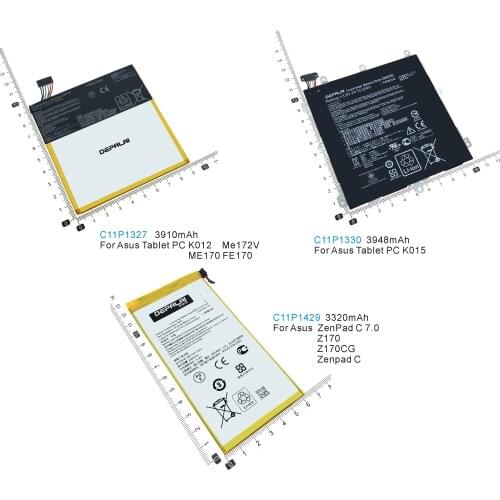 C11P1327 C11P1330 C11P1429 Battery For Asus Tablet PC K012 Me172V ME170 FE170 K015 ZenPad C7.0 Z170 Z170CG Zenpad C Bateria