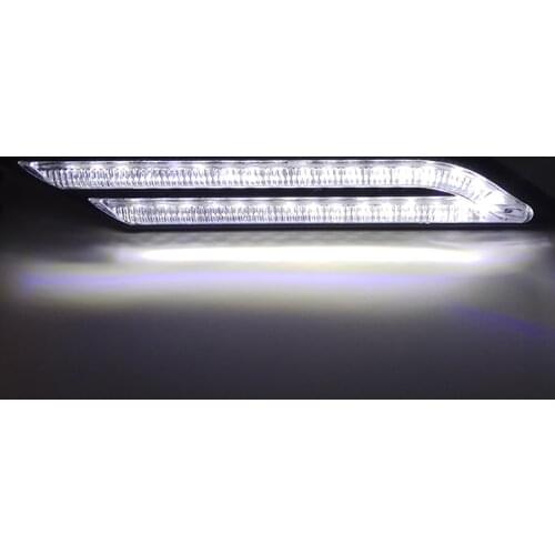 Car Flashing DRL Super Bright DRL Car daytime LED light Universal Car Daytime Running Lights Car Styling Waterproof 33 LED