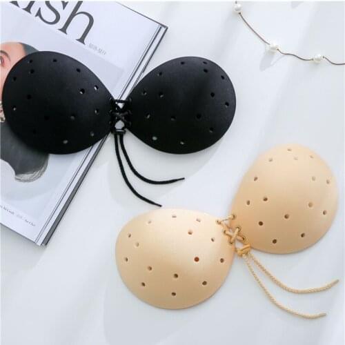 Seamless Strapless Invisible Silicone Magic Wing Bra backless bra