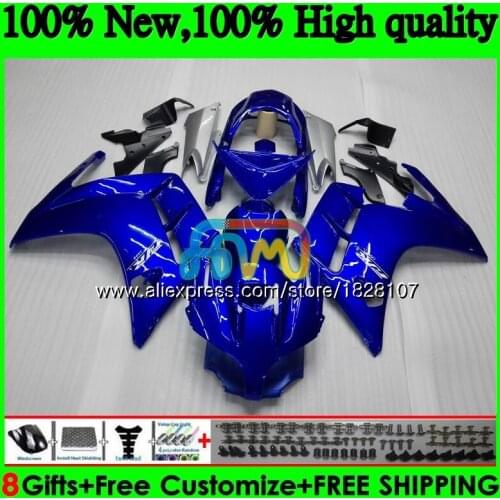 FJR1300A For YAMAHA Glossy blue FJR-1300 FJR1300 01 02 03 05 06 07 119BS.2 FJR 1300 2001 2002 2003 2004 2005 2006 2007 Fairing