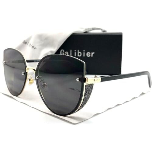 GALIBIER Big Round Sunglasses Women Rimless Gradient Lens Luxury Designer Sunglasses 2020 Cheap Sale