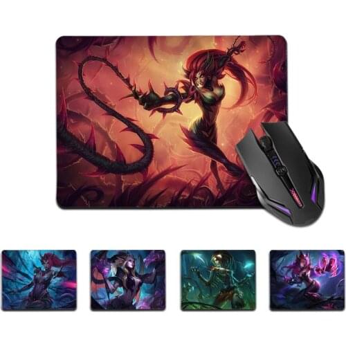 FHNBLJ League of Legends Zyra Gamer Speed Mice Retail Small Rubber Mousepad Smooth Writing Pad Desktops Mate gaming mouse pad