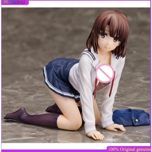 How to Raise a Boring Girlfriend Katou Megumi Prone position Action Figure Anime Figure Model Toys Figure Collection Doll Gift