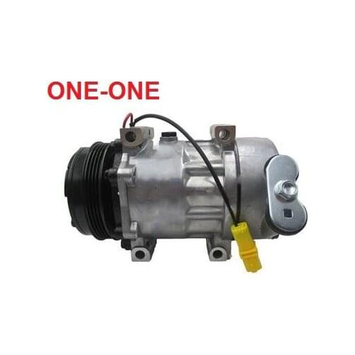 AC A/C Compressor 7V16-4PK-112MM 71721759 71721760 504005418 504384357 FOR PEUGEOT