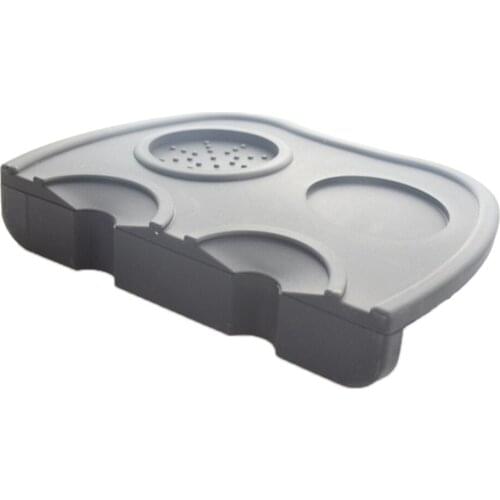 Espresso Coffee Tamp Mat Food Safe Silicone Fluted Silicone Coffee Tamper Pad Mat Home Office With Non-Slippery