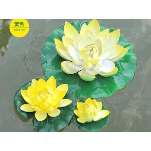 29 CM Diameter Beautiful Artificial Simulation Lotus Flower for Wedding Decoration Home Decor Pink Red Purple Orange White color