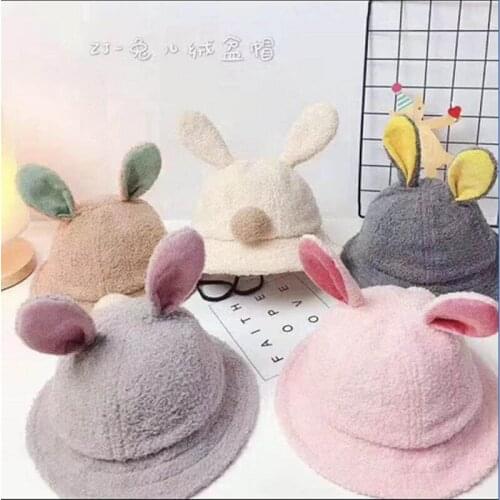 2019 New Cute Children Knitted Newborn Baby Cartoon Cute Wool Hat 5 Color