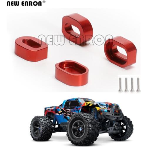 1/5 4P Alloy Motor Mount Washers Shims & Stainless Steel Screw 7759 7759R for RC Car Part Traxxas XMaxx Monster Truck 8S 77086-4