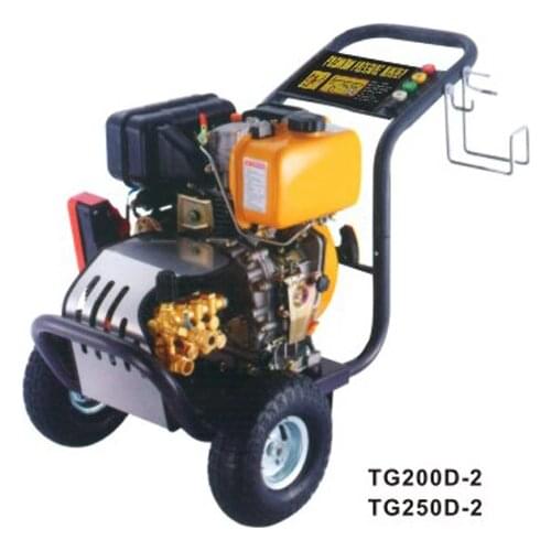TG200D-2/TG250D-2 industrial high pressure all copper plunger pump gasoline engine washing machine
