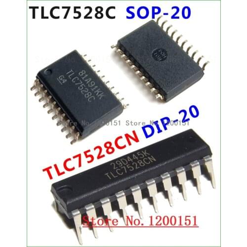 TLC7528C TLC7528CDWR SOP-20 TLC7528CN DIP-20