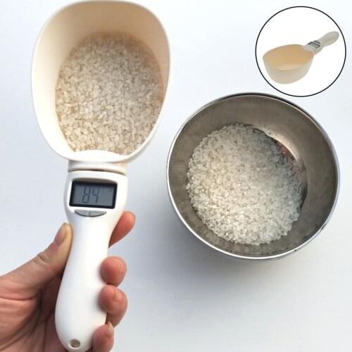 Precise Pet Food Spoon Scale Kitchen Baking Weighting Spoon Detachable 250ml