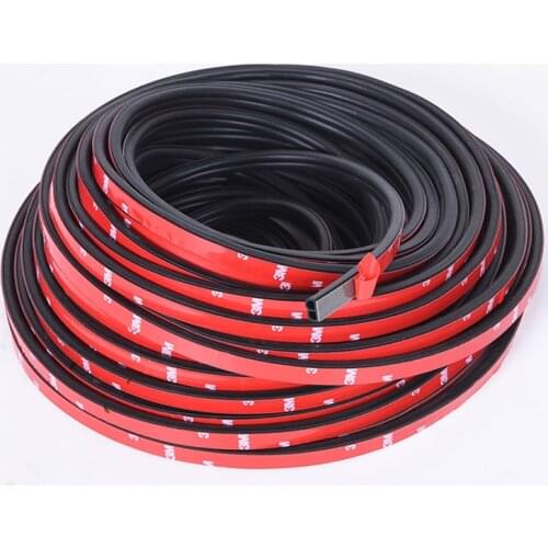 Car Door Seal Strip 25meters B Anti-Dust Soundproof Sealing Rubber Noise For Nissan Honda LADA KIA Opel SEAT Mazda MG Buick etc