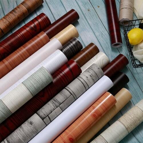 Waterproof self-adhesive wallpaper vinyl decorative film roll DIY home decoration wallpaper self-adhesive contact paper