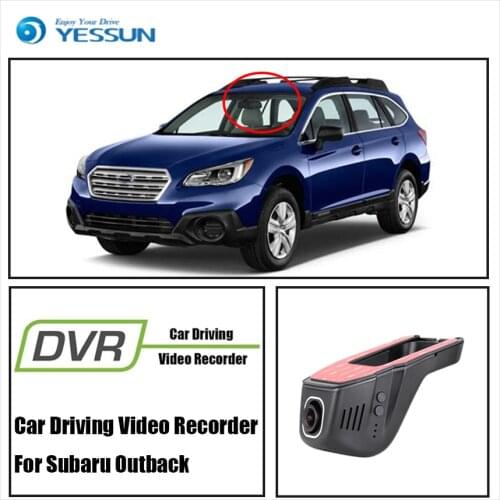 YESSUN HD 1080P Not Reverse Parking Camera Car DVR Digital Video Recorder For Subaru Outback Front Camera Dash