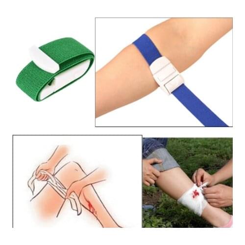 30pcs / 10pcs Outdoor Emergency First Aid Kit Tourniquet Garrot Stanch Stop Bleeding Hemostasia Band Security & Protection Tool