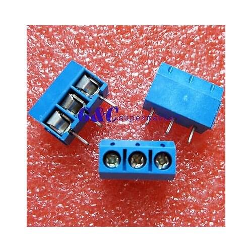 30PCS KF301-3P 5.08mm 3 Pin Connect Terminal Screw Terminal Connector diy electronics