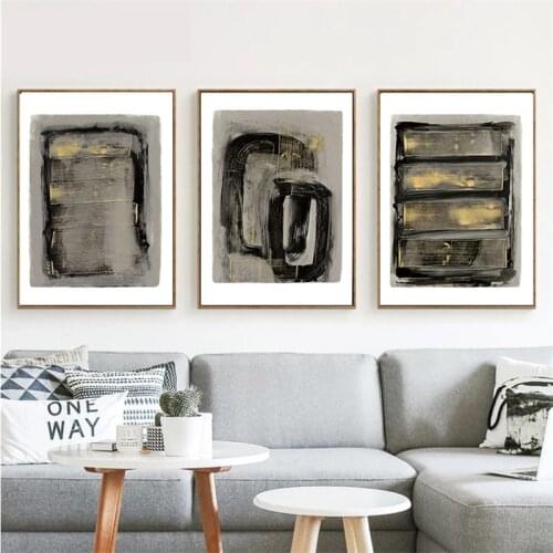 Watercolor Drawing Abstract Poster Modern Home Decor Nordic Canvas Art Painting Wall Art Print Decor Picture for Living Room
