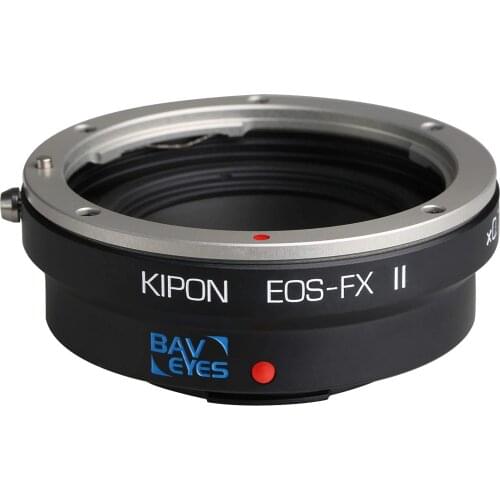 Kipon Adapter Focal Reducer Speedbooster for Canon EOS Lens to Fuji X XF Camera