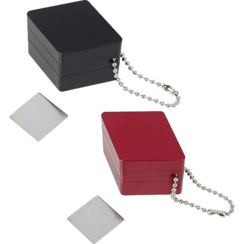 Aluminum Portable Mini Magnetic Pool Chalk Holder Billiard Chalks Carrier Case Box Cue Snooker Accessory