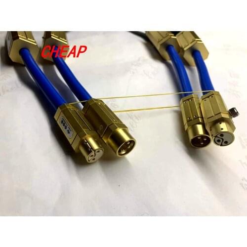 Free shipping hifi the music seriver XLR cable