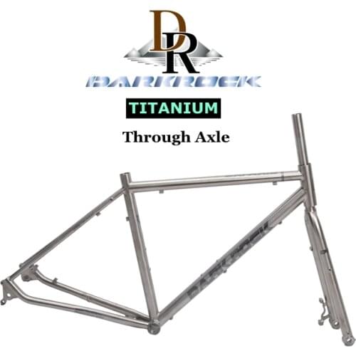 DarkRock Safaris Titanium Alloy 700c Touring Frame Road Bicycles Light City Cycling Custom Edition(delivery Time: 20days