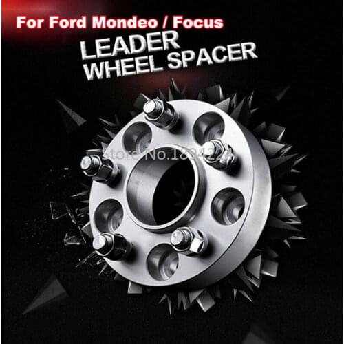 For Ford Mondeo Wheel Spacers Wheel Adapters 5x108 mm Center Bore 63.4 mm 2pcs