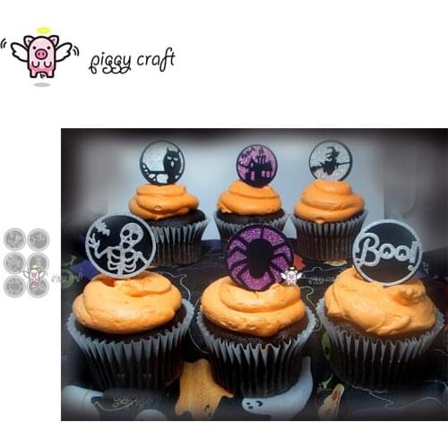 Piggy Craft metal cutting dies cut die mold Halloween ring decoration Scrapbook paper craft knife mould blade punch stencils