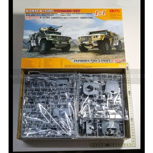 [RPG Model] 35019 1:35 KAMAZ K-4386 TYPHOON-VDV 2 car in 1