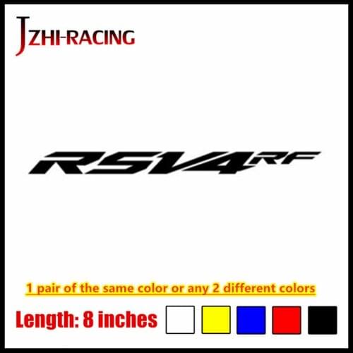 Motorcycle bike Fuel tank Wheels Fairing notebook Luggage helmet MOTO Reflective Sticker decals For Aprilia RSV4 rf