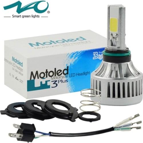 NAO h4 led bulb 32W 3000LM LED Motorcycle Headlight H6 BA20D COB HS1 6500K White Motorbike Head Lamp 12V Plug & Play M3Plus