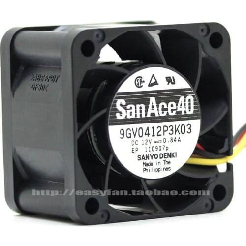 NEW SANYO DENKI SAN ACE 9GV0412P3K03 4028 0.84A 4CM 4PIN cooling fan