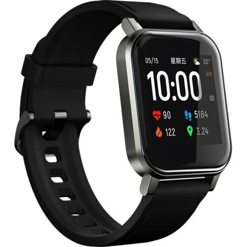 30Days Long Standby Haylou 1.4inch Ture Full Touch Large Screen 320*320ppi Resolution 12 Sports Modes Bluetooth 5.0 Smart Watch
