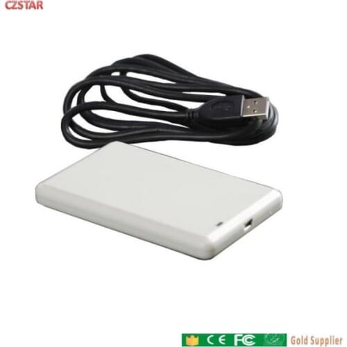 Usb desktop keyboard emulation rfid uhf reader support ISO18000-6B/6C protocol with free 5pcs sample card