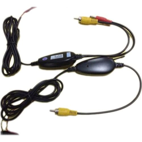 2.4Ghz Wireless Camera Video Transmitter and Receiver for Visual reversing radar, wireless connect Rear Camera and Car Screen