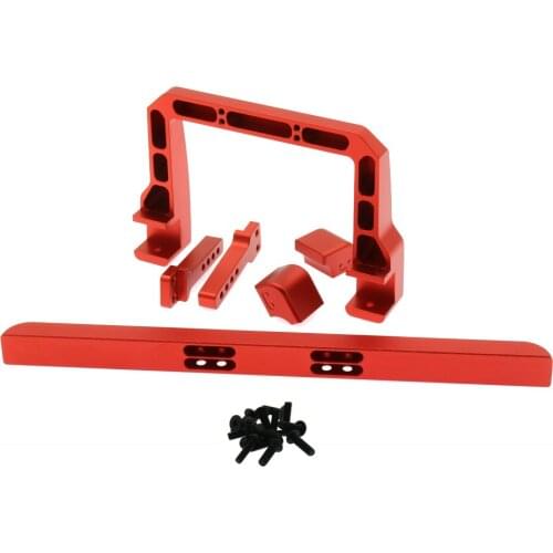 1PC Alloy Classical Front Bumper For Rc Hobby Model Car 1/10 Traxxas Trx-4 Land Rover Version Crawler T8240 RCAWD