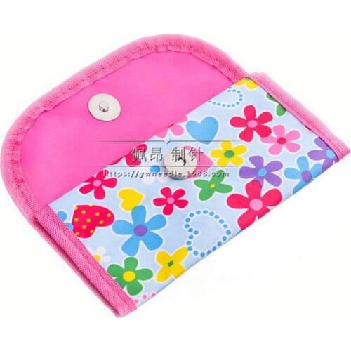 100pcs Knitting Holders Crochet Case Sewing Tools Accessory Needle Arts Crafts Hook Yarn Holder Print Bag sport toy