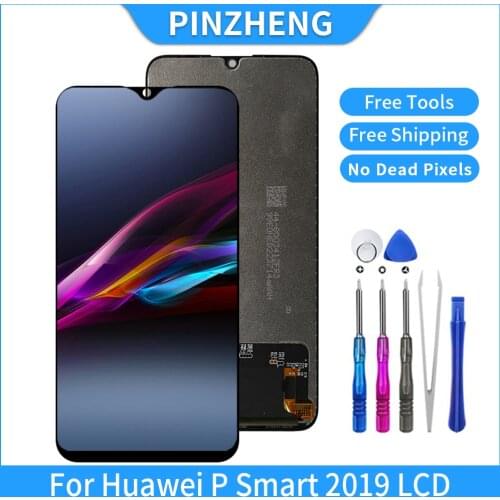 PINZHENG 6.21" Display For Huawei P Smart 2019 LCD Touch Screen Digitizer Assembly Replacement LCD For Huawei POT-LX1 L21 LX3