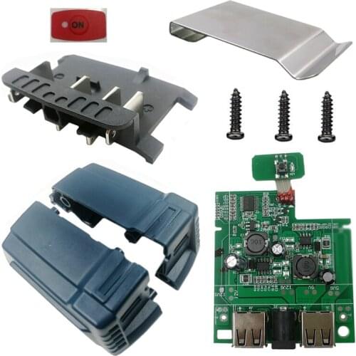 GAA18V-24 SKD Adapter Converter Charger DC 12V 1A Output PCB Connector For Bosch 18V Li-ion Battery USB Device Power Supply