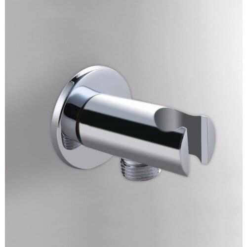 Chrome brass Shower head bidet sprayer holder Fixed Bracket Shower accessories with 1/2" Water outlet