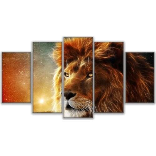 Canvas Painting Hero 5 Pieces Wall Art Painting Modular Wallpapers Poster Print living room Home Decor