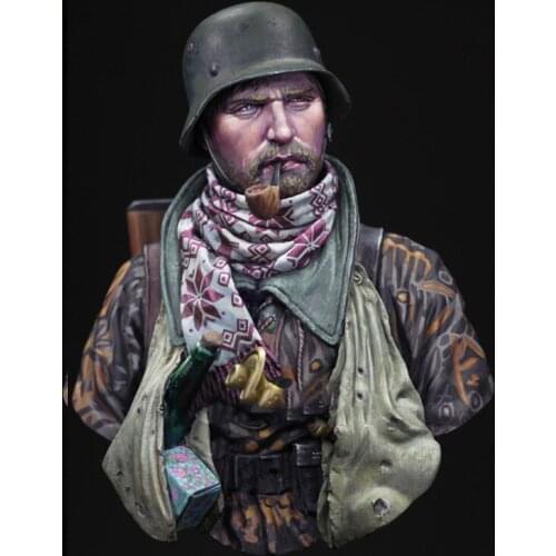 1/10 Resin Bust Building Kit Soldier Bust