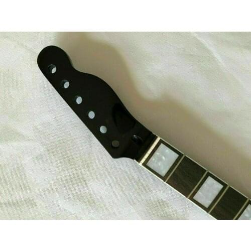 Maple New 22 frets 25.5inch electric guitar parts Guitar Neck block inlay